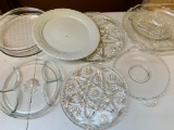 Group of Pressed Glass Items