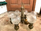1970's Style Hanging Light Fixtures, 26