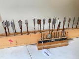 Large Group of Spade Bits as Pictured