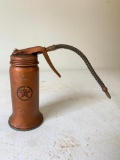 Vintage Texaco Oil Can, 5.5' Tall