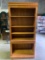 Oak Bookcase W/(3) Adjustable Shelves