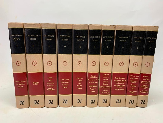 Roberts & Donaldson. The Ante-Nicene Fathers, Reprint Edition, 10 Volumes