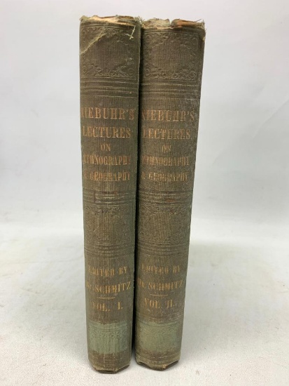 Niebuhr. Lectures on Ancient Ehtnography and Geography. Boston: Little Brown, 19854, Two Volumes