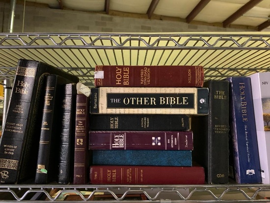 Group of Bibles as Pictured