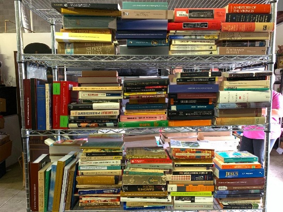 Large Group of Books on Various Subject Matters