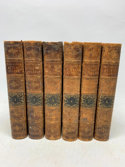 George Bancroft. Histsory of the United States. Vols. 1-6. Boston: Little Brown 1855 15th Edition