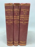 Karl Marx. Capital. Chicago: Charles Kerr, 1906. Three Volumes