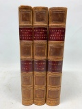 Niebuhr. Lectures on Ancient History. London: Walton, 1852 1st Ed, Full Leather, Three Volume Set
