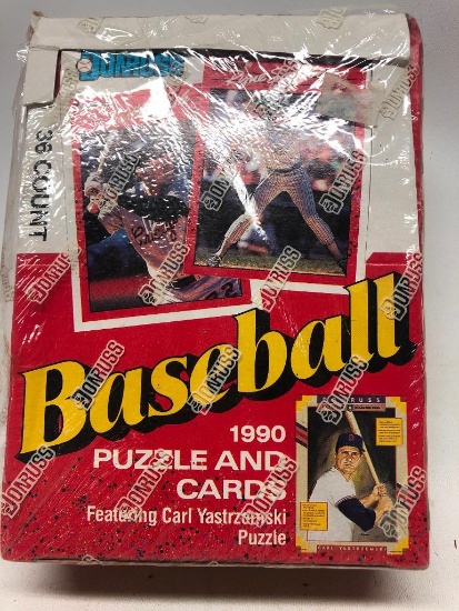 1990 Donruss Baseball Card Wax Pack Box (36 Count)