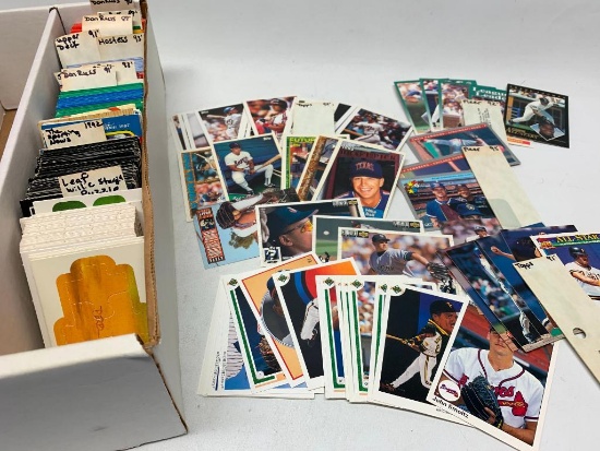 Approx. 300-1990's Baseball Cards, Donruss, Upper Deck, Leafe Puzzle Cards, Hostess, Fleer and More!