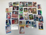 Approx. 30 Better Late 1980's to 2000's Baseball Cards