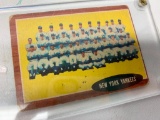 1961 New York Yankees Team Card, Topps 251 in Hard Plastic Sleeve