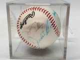 Basebal Signed by Multiple Players