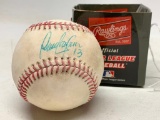 Signed Barry Larkin Baseball