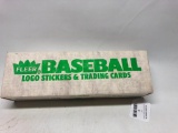 Fleer 1988 Baseball Logo Stickers & Trading Cards