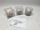 Three Signature Baseballs and a Signature on Paper
