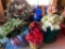 Group of Faux Plants, Wreaths and More!