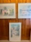 Three William Buffett Framed Prints