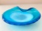 Blue Glass Candy Dish, 7