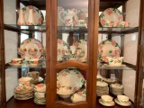 Large Set of Desert Rose China with all Shown!
