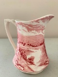Transfer Ware Pitcher, Alfred Meakin, 6