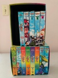Group of Pee Wee Herman VHS Tapes