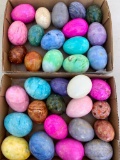 Lot of Marble Eggs as Pictured