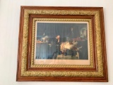 Framed Print, The Doctor in Antique Frame