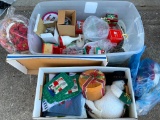 Lot of Christmas Decorations, Linen Type Items and More!