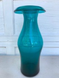 Blue, Glass Vase, 14