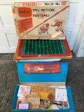 Two Vintage Games, Football and Wood Burning