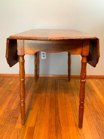 Wood, Drop Leaf Table