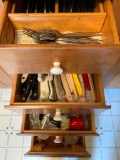 Contents of 4 Drawers in Kitchen