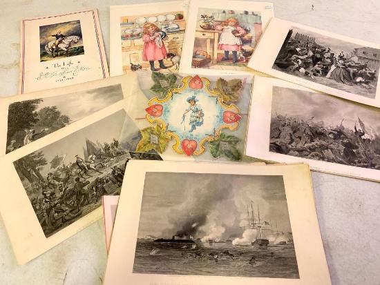 Antique Prints, Best Wishes and More!
