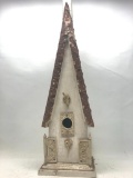 Cool, Decorative Bird House with Metal Roof