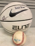 Elite Champion Basketball Signed by Will Wade and Players of the LSU Basketball Team