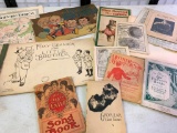 Group of Antique Magazines, Advertisers and Children's Books as Pictured