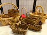 Group of Decorative Baskets as Pictured