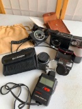 Group of Vintage Cameras and Accessories as Pictured