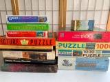 Group of Games and Puzzles as Pictured