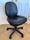 Pleather Desk/Computer Chair