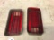 Pair of 1970 SS Chevelle Rear Tail Lights Lenses