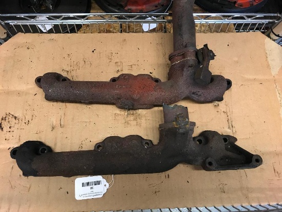 Used, Small Block Chevy Exhaust Manifold
