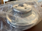 Chrome, New BB Water Pump Pulley, 2 GRV Long