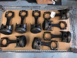 Set of Used Chevy Big Block Pistons as Pictured
