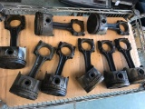 Set of Used Pontiac 400 Pistons, As-Is