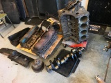 Used Pontiac 400 Motor with All Shown