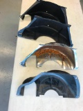 Four Used Chevy Transmission Covers