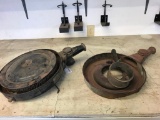 Two 1970's GM Air Cleaners, One is Marked 1976 for a 350, The Other Has No Markings