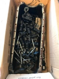 Very Used, Small Blcok Chevy Cam, Oil Pan, Valves, Springs and All Pictured